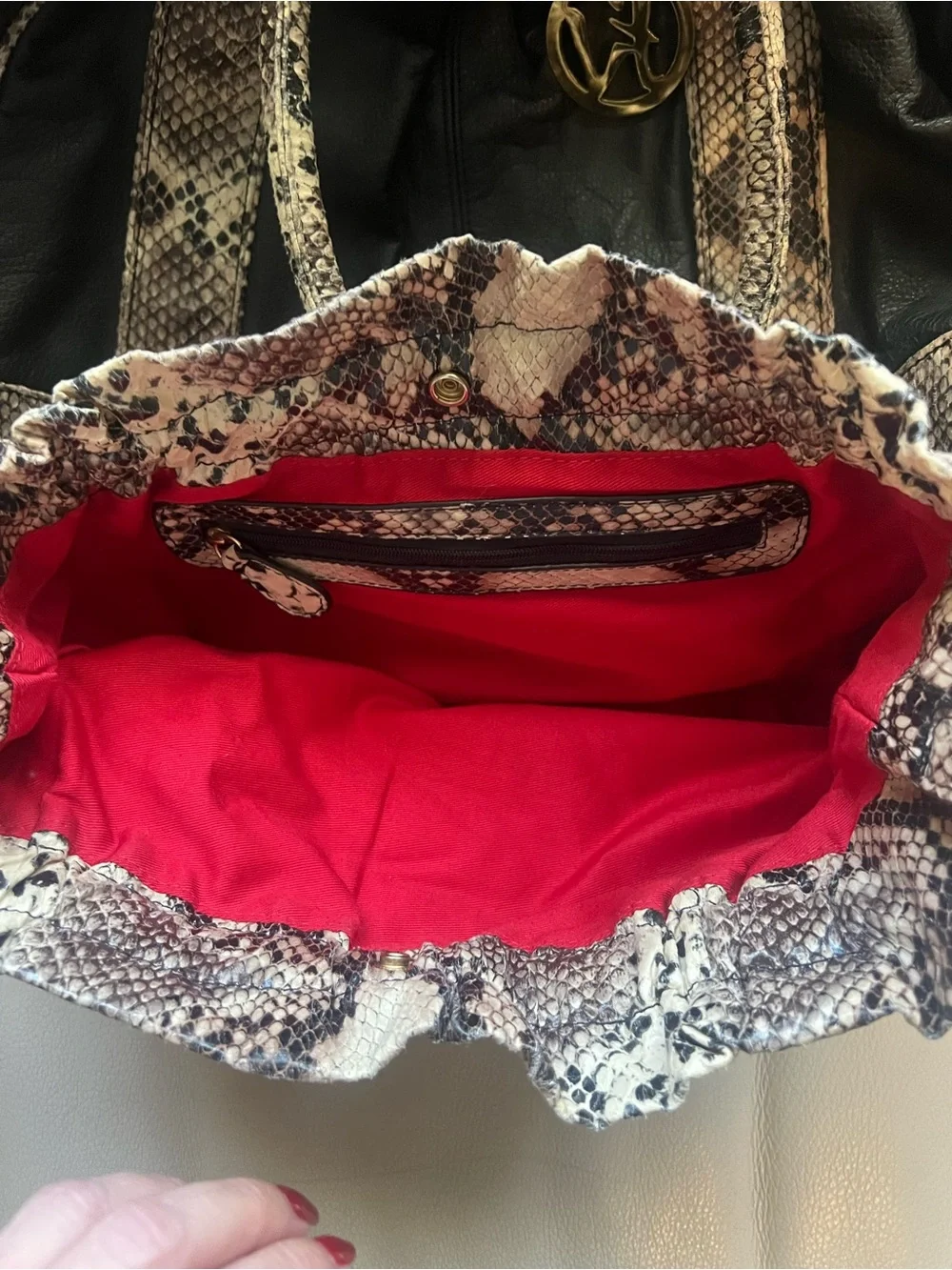 Fortuna Valentino Large Satchel Bag